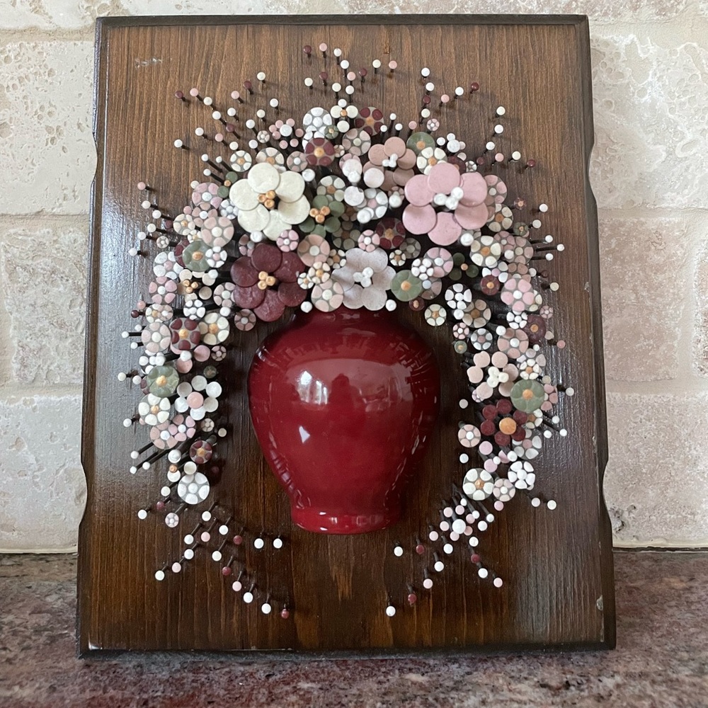 Vintage Nail Flower Art